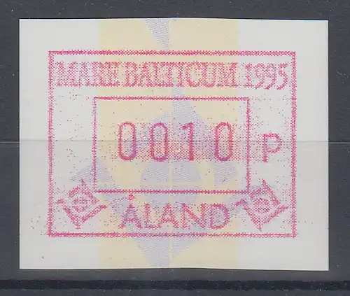 Finnland Aaland 1995 FRAMA- Sonder-ATM MARE BALTICUM `95,  Mi.-Nr. 6 **