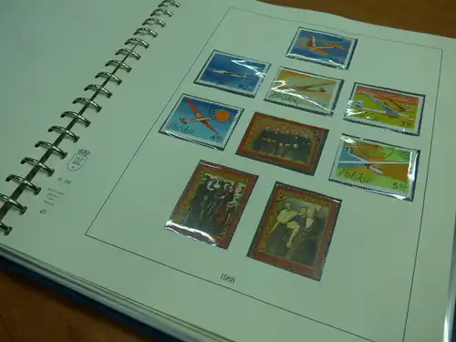 Polen 1967-1968,  überkomplette  sehr sauber angelegte gestempelte Sammlung 