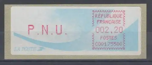 Frankreich Crouzet-ATM Komet C001.75500, Wert PNU 2,20