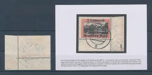 Deutsches Reich 1939, Eingliederung von Danzig, Mi.-Nr. 728 ECKRANDSTÜCK  O