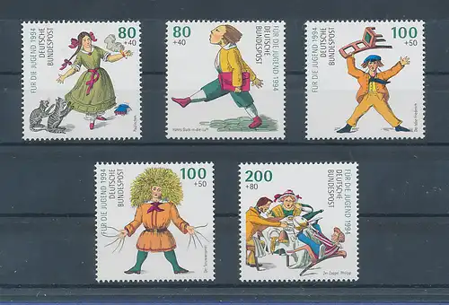 Bund Jugend 1994: Motive aus "Der Struwwelpeter" von Dr. Heinrich Hoffmann