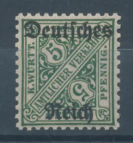 Deutsches Reich Dienstmarke Mi.-Nr. 57 **