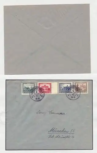 Deutsches Reich Nothilfe 1930, kpl. Satz auf Ersttagsbrief FDC. Sehr selten ! 