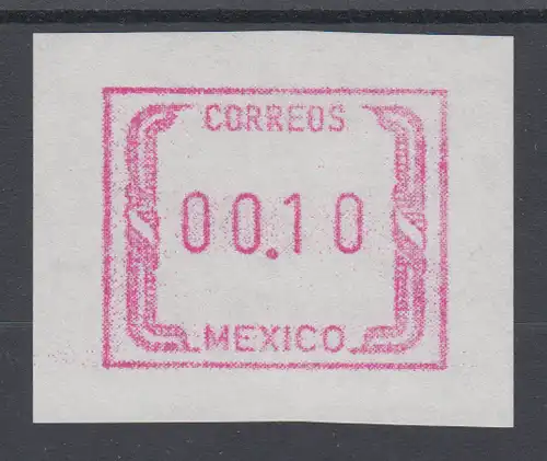 Mexiko 1994 Frama-ATM auf weissem Papier,  Mi.-Nr. 5 XI **