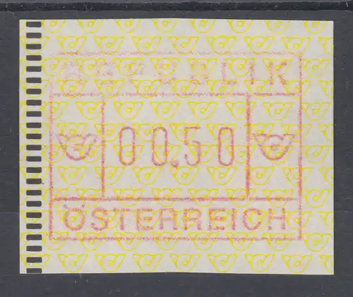 Österreich 1988 2. FRAMA-ATM Ausgabe Posthörner,  Mi.-Nr. 2 **