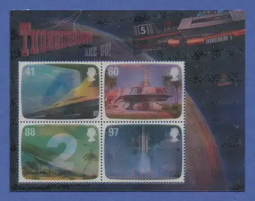 Großbritannien 2011 Blockausgabe TV-Science Fiction Serie THUNDERBIRD  Bl.62 **