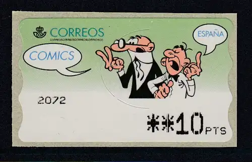 Spanien ATM Comics, Druck Mobba 4-stellig, Mi.-Nr. 24.2