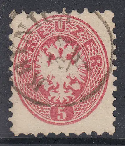 Österreich Doppeladler 5 Kr. Mi-Nr. 32 mit Galizien-O KRYNICA