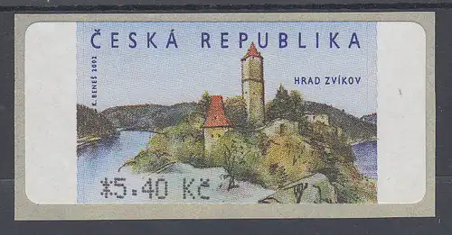 Tschechische Republik ATM 2.Ausgabe Hrad Zvikov 