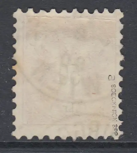 Österreich 50 Kr. Wappen Mi-Nr 49 a sauber gestempelt, gepr. Soecknick BPP