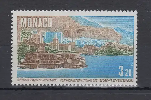 Monaco 1986 Mi.-Nr. 1765 ** Versicherungs-Kongress 