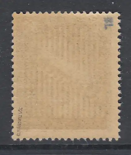 Österreich 1945 Wiener Ausgabe, 30Pfg-Wert seltene Type I  2 Druckgänge, ** gpr.