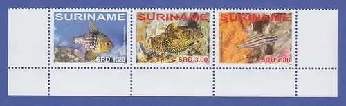 Suriname 2008 Fische Satz 3 Werte Mi.-Nr. 2229-2231 komplett **