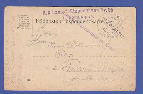 AK Fröhliche Ostern, handgezeichnet mit Bleistift, Feldpost ab DANILOVGRAD 1917