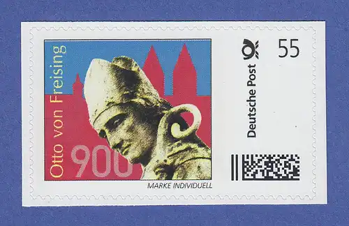 Bischof Otto von Freising MARKE INDIVIDUELL 55 Cent der Dt. Post postfrisch **