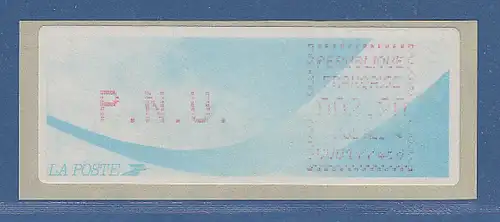 Frankreich ATM Torcy C001.77468 Papier Komet Wert PNU 2,20 aus Tarif 11b **
