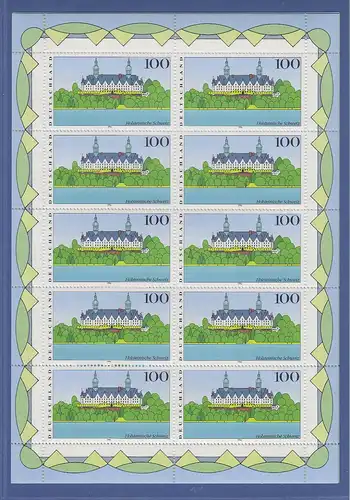 Zehnerbogen Satz ** 1996  Mi.-Nr. 1843-1845 Deutsche Malerei  