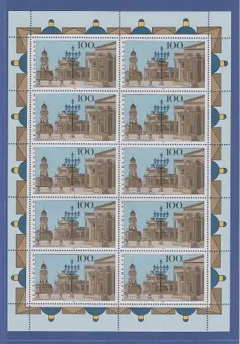 Zehnerbogen ** 1996  Mi.-Nr. 1877 Gendarmenmarkt Berlin