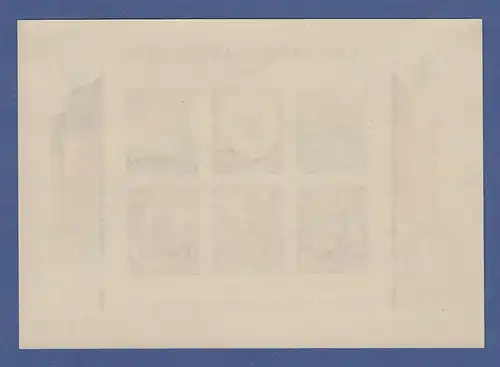 DDR 1953 Mi.-Nr. Block 8B YII Karl Marx Block postfrisch **