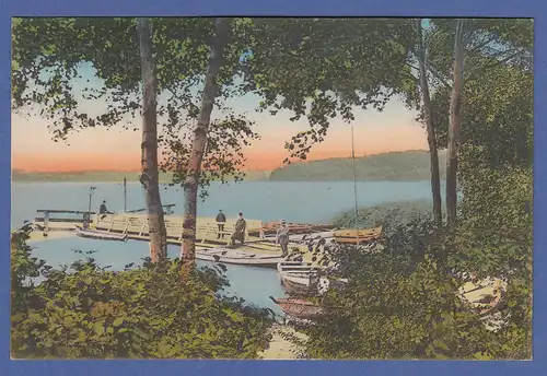 AK Oranienburg Lehnitz-See , gelaufen 1925