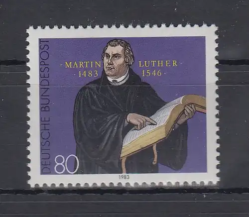 Bundesrepublik 1983 Martin Luther   Mi.-Nr. 1193 ** 