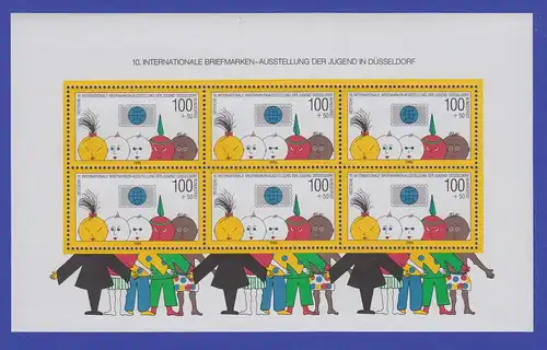 Bundesrepublik 1990 Blockausgabe Briefmarkenausst.d.Jugend   Mi.-Nr. Block 21 **