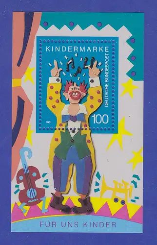 Bundesrepublik 1993 Blockausgabe Für uns Kinder   Mi.-Nr. Block 27 **