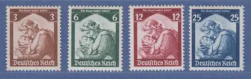 Deutsches Reich 1935 Saarabstimmung, Mi.-Nr. 565-568 Satz komplett ** 