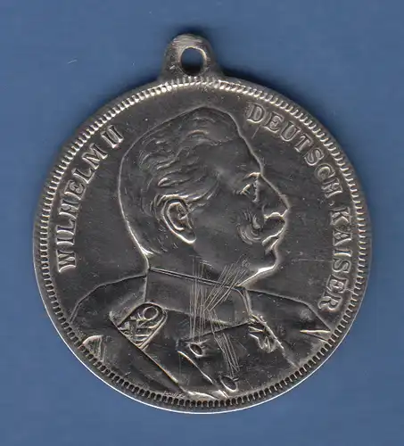 Stadt Frankfurt 1903 Medaille Männer-Gesangsvereine Kaiser Wihelm II. 