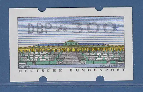 Deutschland ATM Mi.-Nr. 2.2.2 Mettler-Toledo Wert 300 Pfg ** mit Nr. 