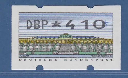 Deutschland ATM Mi.-Nr. 2.2.2 Mettler-Toledo Wert 410 Pfg ** mit Nr. 