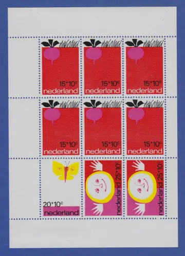 Niederlande Blockausgabe 1971 Mi.-Nr. Block 10 ** "Voor het Kind"
