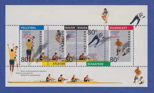 Niederlande Blockausgabe 1992 Mi.-Nr. Block 36 **  Olympische Spiele