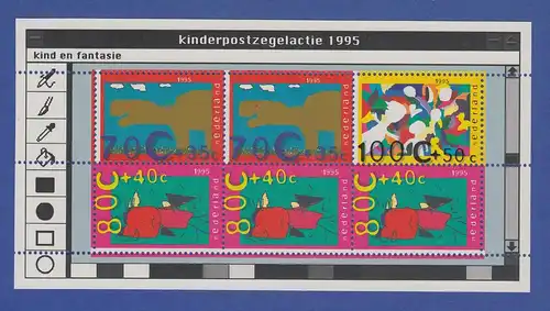 Niederlande Blockausgabe 1995 Mi.-Nr. Block 45 ** Das Kind und die Phantasie  