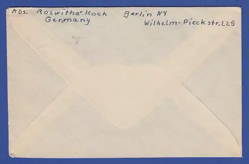 Brief 1957 aus der DDR gelaufen an Hollywood Filmschauspieler Richard Burton !!!