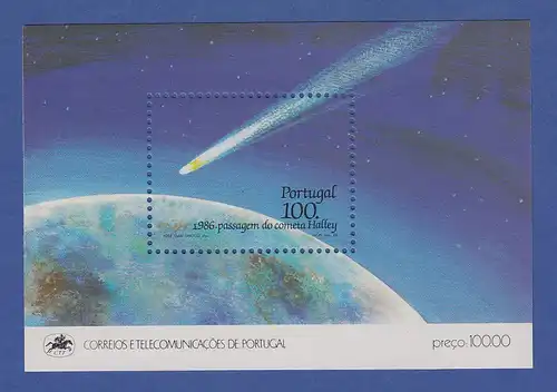 Portugal Blockausgabe 1986 Mi.-Nr. Block 51 ** Halleyscher Komet