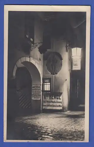 AK Österreich Wien Grinzing Karl-Hengl's Höchster Heuriger, 1926