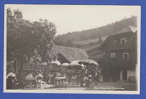 AK Österreich Bad-Hofgastein Pyrkerhöhe, um 1942