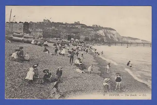  AK England Dover the Beach 1913