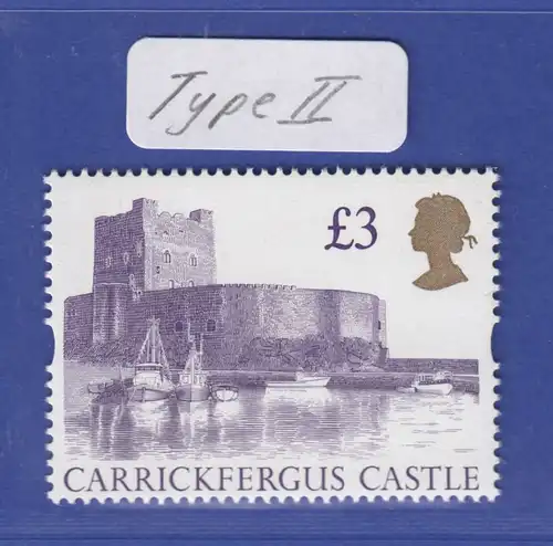 Großbritannien 1995 Freimarken: Britische Burgen Mi.-Nr.1586 Type II