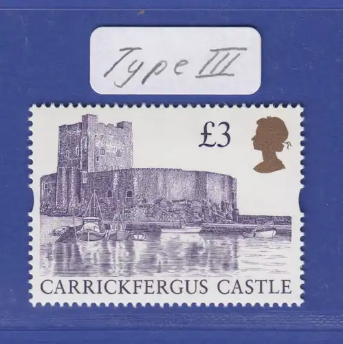 Großbritannien 1995 Freimarken: Britische Burgen Mi.-Nr.1586 Type III