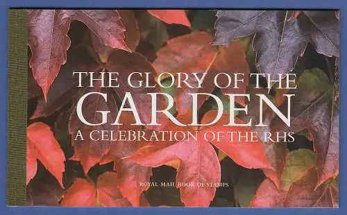 Großbritannien 2004 Prestige-Markenheftchen THE GLORY OF THE GARDEN MH 147