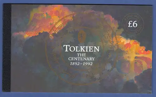 Großbritannien 1992 Prestige-Markenheftchen J.R.R. Tolkien  MH 100