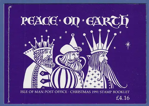 GB Isle of Man 1991 Prestige-Markenheftchen Weihnachten Mi.-Nr. 0-8 **