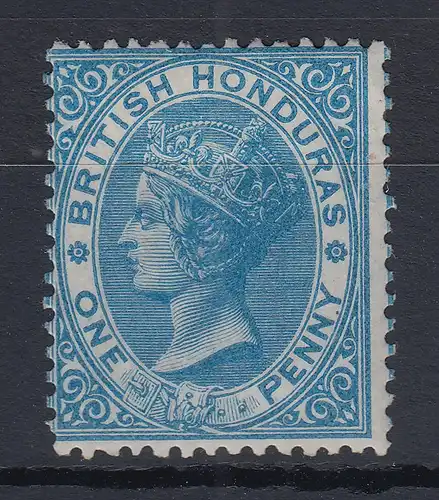 British Honduras (Belize) 1865 Queen Victoria Mi.-Nr. 1 sauber ungebraucht *