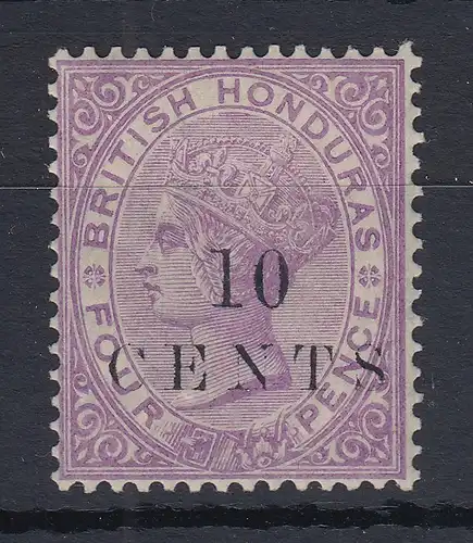 British Honduras (Belize) 1888 Queen Victoria Mi.-Nr. 17 sauber ungebraucht
