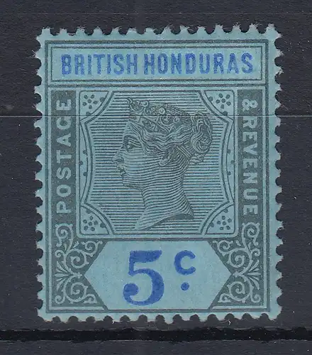 British Honduras (Belize) 1900 Queen Victoria Mi.-Nr. 44 sauber ungebraucht