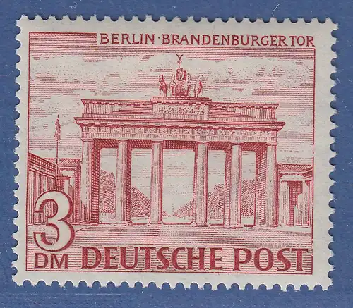 Berlin 1949 Berliner Bauten 3DM-Wert Brandenburger Tor, Mi.-Nr. 59 **