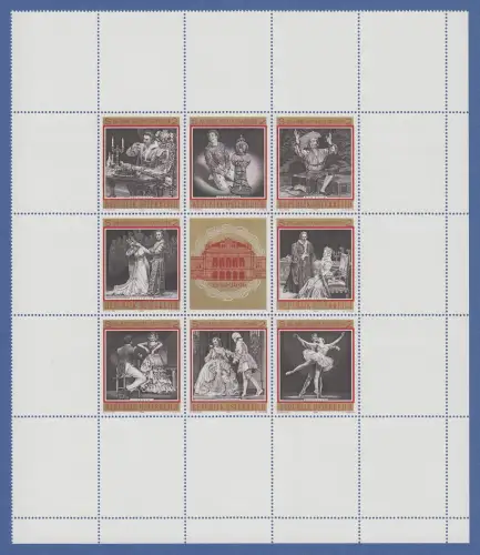 Österreich 1969 Zusammendruckbogen Wiener Staatsoper Mi.-Nr. 1294-1301 **