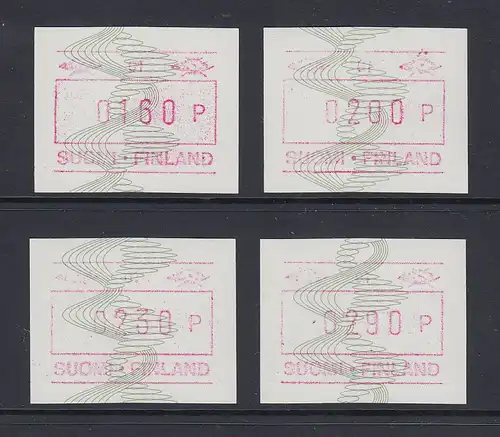 Finnland 1993 ATM Mi.-Nr.14.2  Satz 160-200-230-290 **
